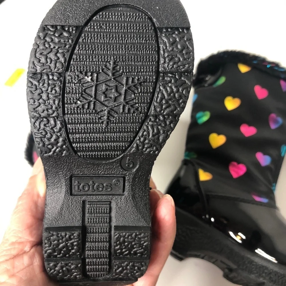 Totes girl all weather boot size 5